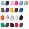 sweatshirt color chart - Fire Punch Merchandise