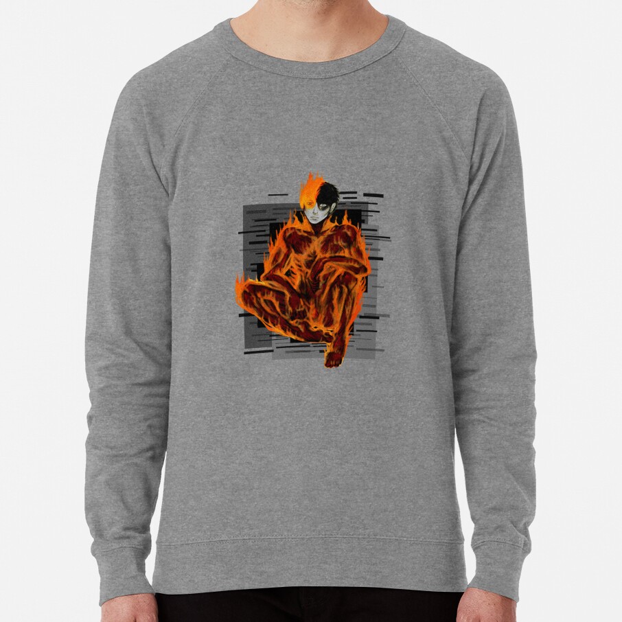 ssrcolightweight sweatshirtmensheather dark greyfrontsquare productx1000 bgf8f8f8 2 - Fire Punch Merchandise