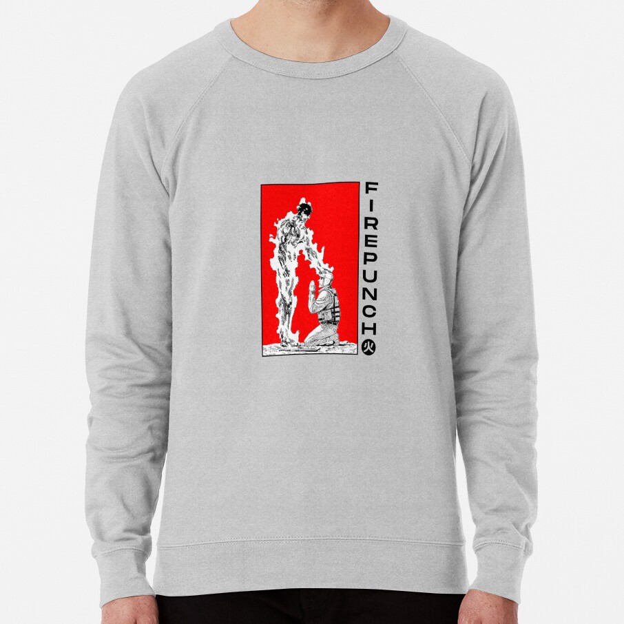 ssrcolightweight sweatshirtmensheather greyfrontsquare productx1000 bgf8f8f8 11 - Fire Punch Merchandise