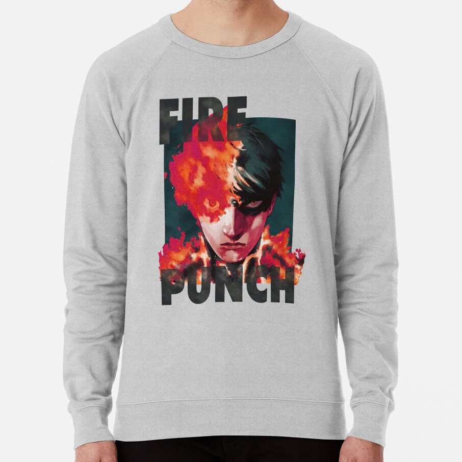 ssrcolightweight sweatshirtmensheather greyfrontsquare productx1000 bgf8f8f8 4 - Fire Punch Merchandise