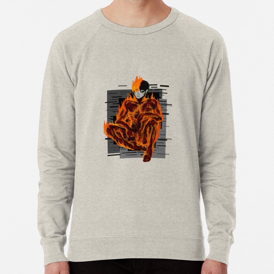 ssrcolightweight sweatshirtmensoatmeal heatherfrontsquare productx1000 bgf8f8f8 5 - Fire Punch Merchandise