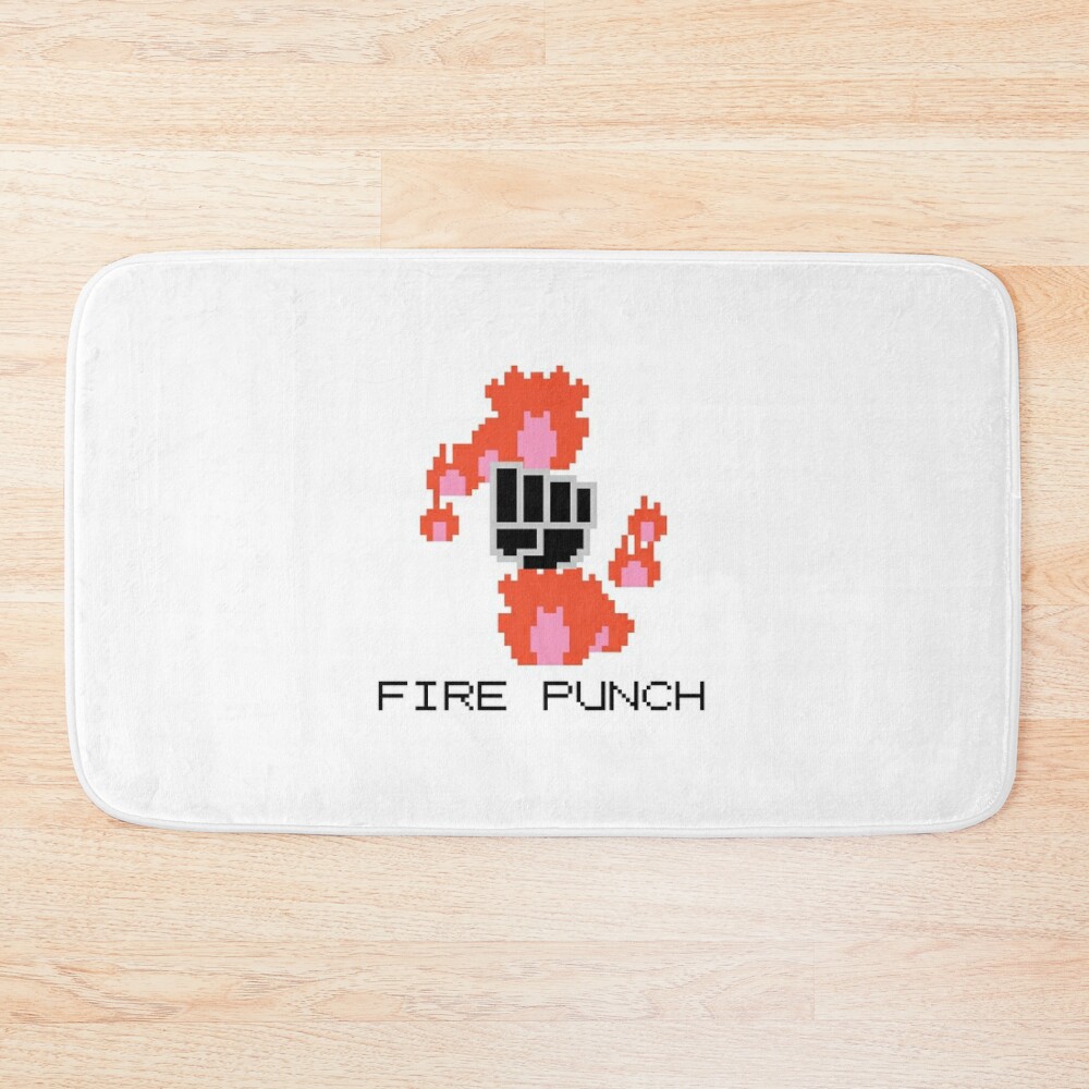 urbathmat flatlay largesquare1000x1000.1u5 9 - Fire Punch Merchandise